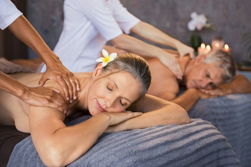 Balinese massage ritual